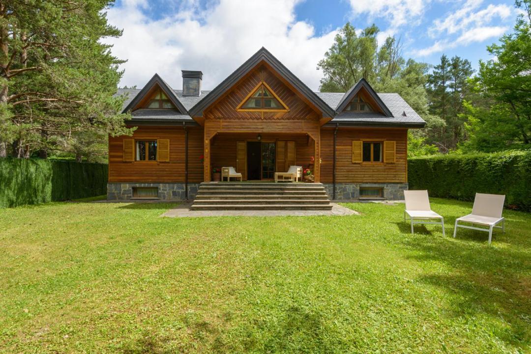 Casa Rural Pico Aspe Villanúa Kültér fotó